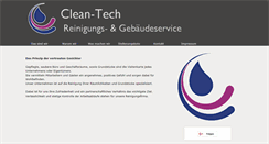 Desktop Screenshot of clean-tech.de